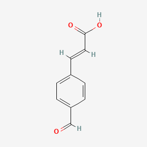 molecular formula C10H8O3 B1233681 4-Formylcinnamic acid CAS No. 23359-08-2