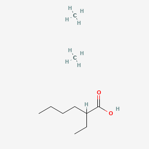 molecular formula C10H24O2 B12336836 Ferric ferrous 2-ethylhexanoate CAS No. 68201-81-0