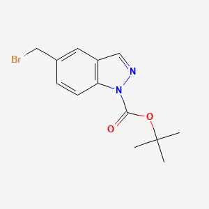 tert-Butyl 5-(bromomethyl)-1H-indazole-1-carboxylate