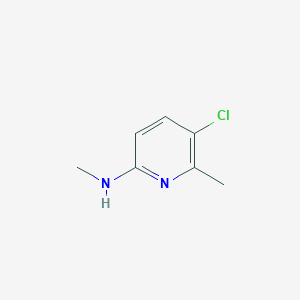 2-Pyridinamine, 5-chloro-N,6-dimethyl-