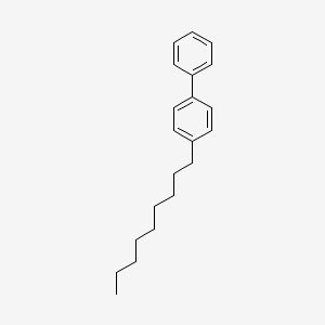 molecular formula C21H28 B12336931 4-N-Nonylbiphenyl CAS No. 69856-11-7