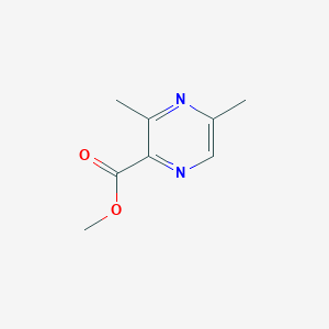 molecular formula C8H10N2O2 B12336938 Methyl 3,5-dimethylpyrazine-2-carboxylate 