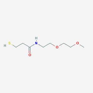 molecular formula C8H17NO3S B12336939 mPEG-Thiol 