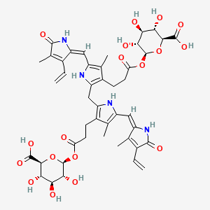 molecular formula C45H52N4O18 B1233696 双（β-葡萄糖醛酸）胆红素 