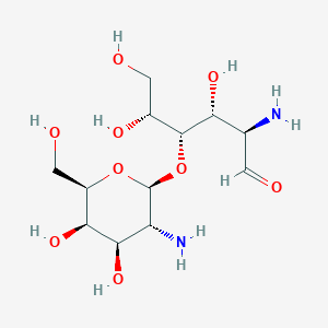 molecular formula C12H24N2O9 B1233699 乳糖二胺 