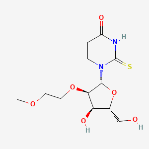 molecular formula C12H20N2O6S B12337054 Uridine, 2'-O-(2-methoxyethyl)-2-thio- 