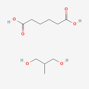 molecular formula C10H20O6 B12337079 Adipic acid; methylpropanediol CAS No. 26702-65-8