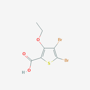 4,5-Dibromo-3-ethoxythiophene-2-carboxylic acid