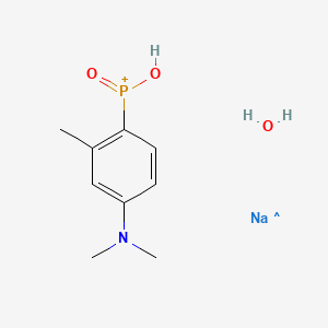 molecular formula C9H15NNaO3P+ B12337230 Toldimfossodium 