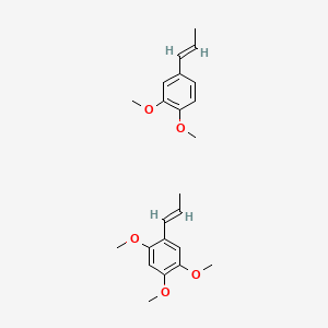 molecular formula C23H30O5 B1233730 Escarol CAS No. 80317-98-2