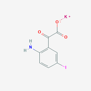 Potassium 2-(2-amino-5-iodophenyl)-2-oxoacetate