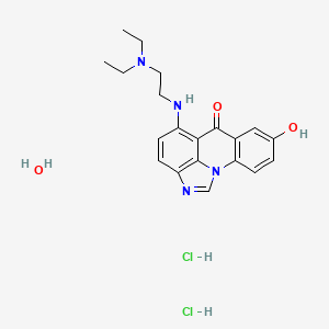 molecular formula C20H26Cl2N4O3 B1233737 Imidacrine 