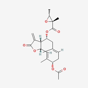 molecular formula C22H28O7 B1233744 Ursiniolide A 