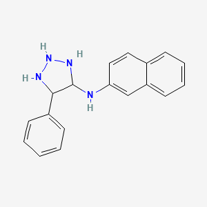 N-naphthalen-2-yl-5-phenyltriazolidin-4-amine