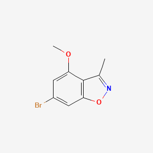 6-Bromo-4-methoxy-3-methylbenzo[d]isoxazole