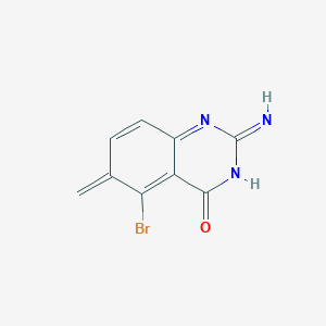 5-Bromo-2-imino-6-methylidenequinazolin-4-one