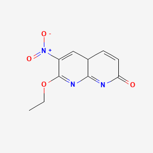 molecular formula C10H9N3O4 B12337509 8-naphthyridin-2(1H)-one 