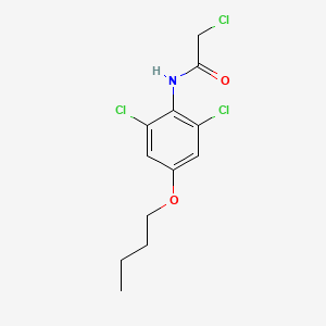 N-(4-Butoxy-2,6-dichlorophenyl)-2-chloroacetamide