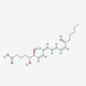 (5S,6R,15R)-5,6,15-Trihydroxy-7,9,13-trans-11-cis-eicosatetraenoic acid