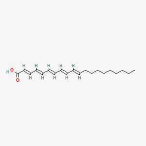 (2E,4E,6E,8E,10E)-icosa-2,4,6,8,10-pentaenoic acid