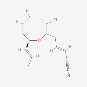 molecular formula C15H19ClO B1233763 劳伦烯 CAS No. 77182-65-1