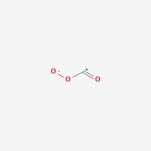 molecular formula CO3- B1233767 氧化过氧碳酸根(.1-) 
