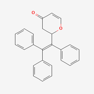 2-(1,2,2-Triphenylvinyl)-2H-pyran-4(3H)-one