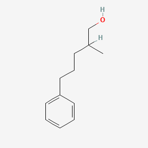 molecular formula C12H18O B1233771 2-Methyl-5-phenylpentanol CAS No. 25634-93-9
