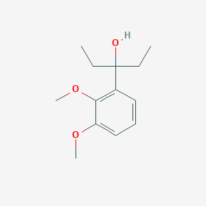 3-(2,3-Dimethoxyphenyl)pentan-3-ol