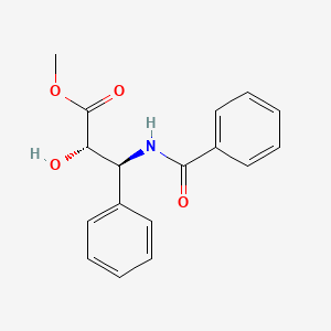 molecular formula C17H17NO4 B12337822 (2S,3S)-Methyl 3-benzamido-2-hydroxy-3-phenylpropanoate 