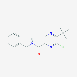 N-Benzyl-5-(tert-butyl)-6-chloropyrazine-2-carboxamide