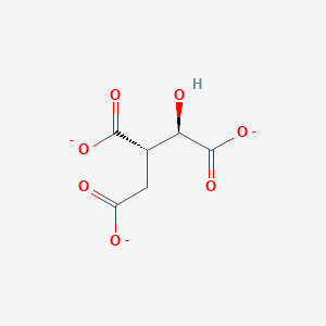 molecular formula C6H5O7-3 B1233788 threo-Ds-isocitrate 