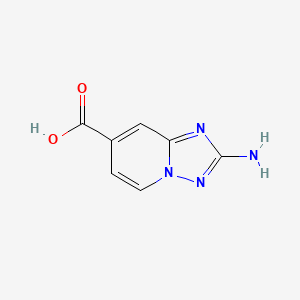 2-Amino-[1,2,4]triazolo[1,5-a]pyridine-7-carboxylic acid