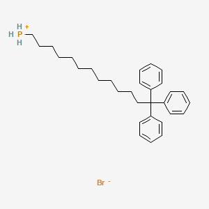 13,13,13-triphenyltridecylphosphanium;bromide