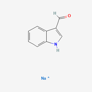 molecular formula C9H7NNaO B12337949 CID 131845995 