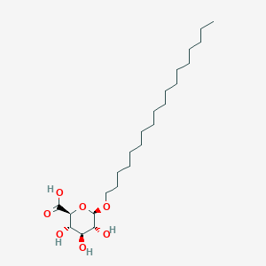 beta-D-Glucopyranosiduronic acid, octadecyl