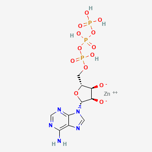 molecular formula C10H14N5O13P3Zn B1233804 ZnATP CAS No. 6602-83-1