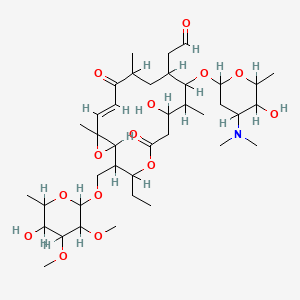 molecular formula C39H65NO14 B1233809 Staphcoccomycin CAS No. 73047-31-1