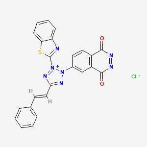 molecular formula C24H14ClN7O2S B12338110 BPST Chloride 