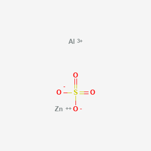 molecular formula AlO4SZn+3 B12338197 aluminum;zinc;sulfate 