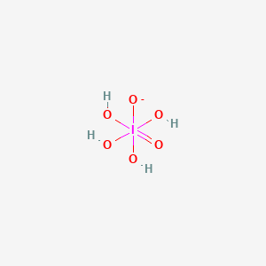 molecular formula H4IO6- B1233821 正高碘酸根(1-) 