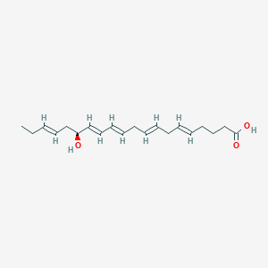 (5E,8E,11E,13E,15S,17E)-15-hydroxyicosa-5,8,11,13,17-pentaenoic acid