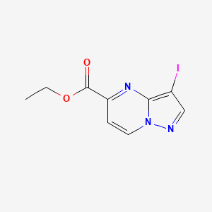 Ethyl 3-iodopyrazolo[1,5-a]pyrimidine-5-carboxylate