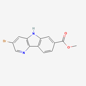 Methyl 3-bromo-5H-pyrido[3,2-b]indole-7-carboxylate