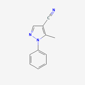 5-methyl-1-phenyl-1H-pyrazole-4-carbonitrile