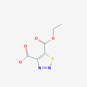 1,2,3-Thiadiazole-4,5-dicarboxylic acid, 5-ethyl ester