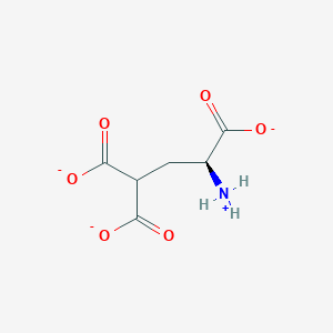 (3S)-3-ammonio-1,1,3-propanetricarboxylate