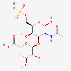 beta-D-4-deoxy-Delta(4)-GlcpA-(1->3)-beta-D-GalpNAc6S