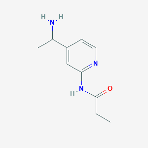 N-(4-(1-aminoethyl)pyridin-2-yl)propionamide