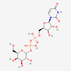 molecular formula C15H24N2O17P2 B1233857 UDP-D-galactose 